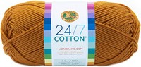 Click for more info about Lion Brand Yarn 761-158 24-7 Cotton Yarn, Goldenrod