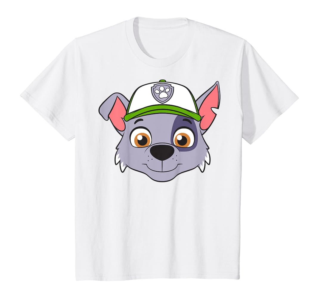 Kids PAW Patrol Large Rocky Character T-Shirt | Amazon (US)