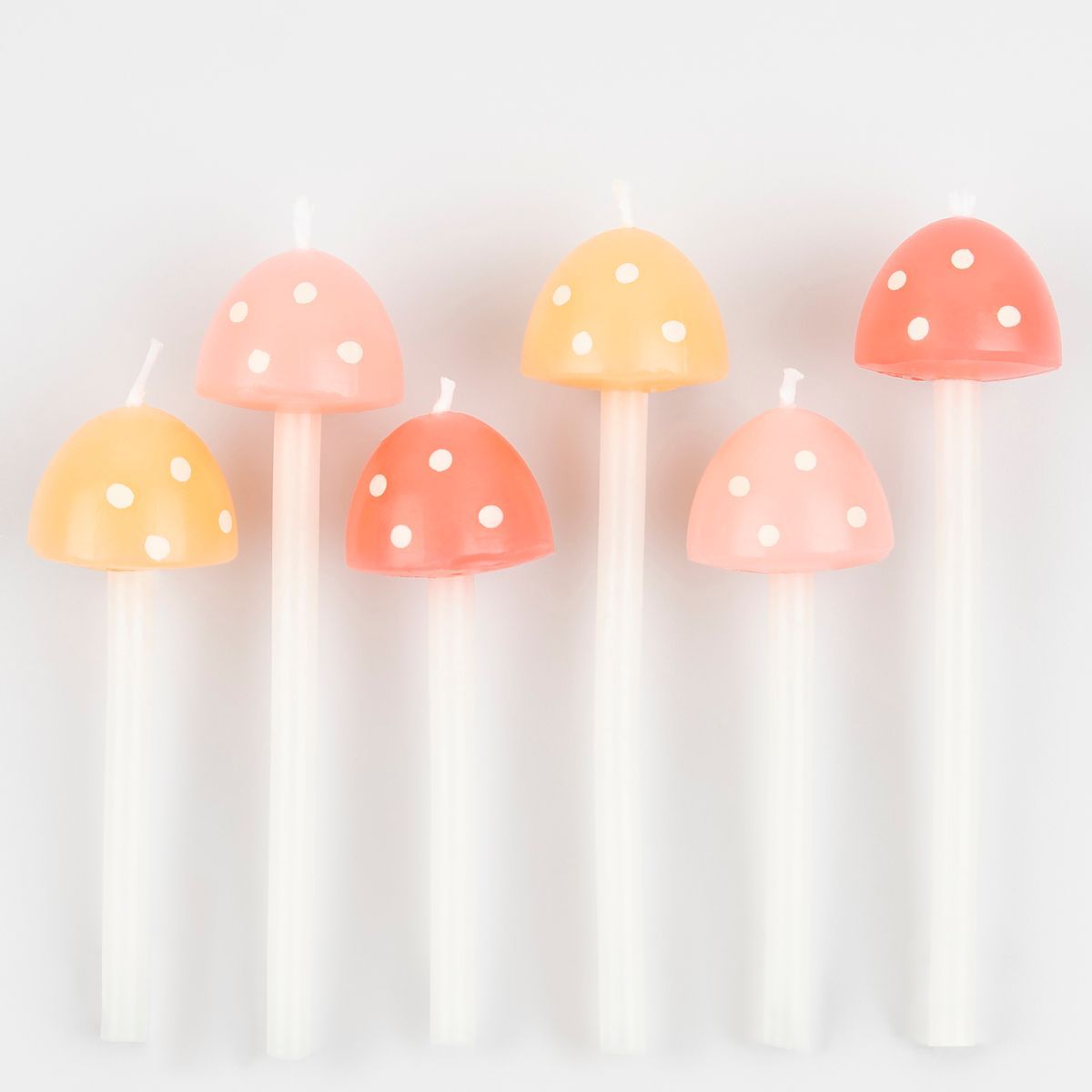 Meri Meri Mushroom Birthday Candles (Pack of 6) | Target