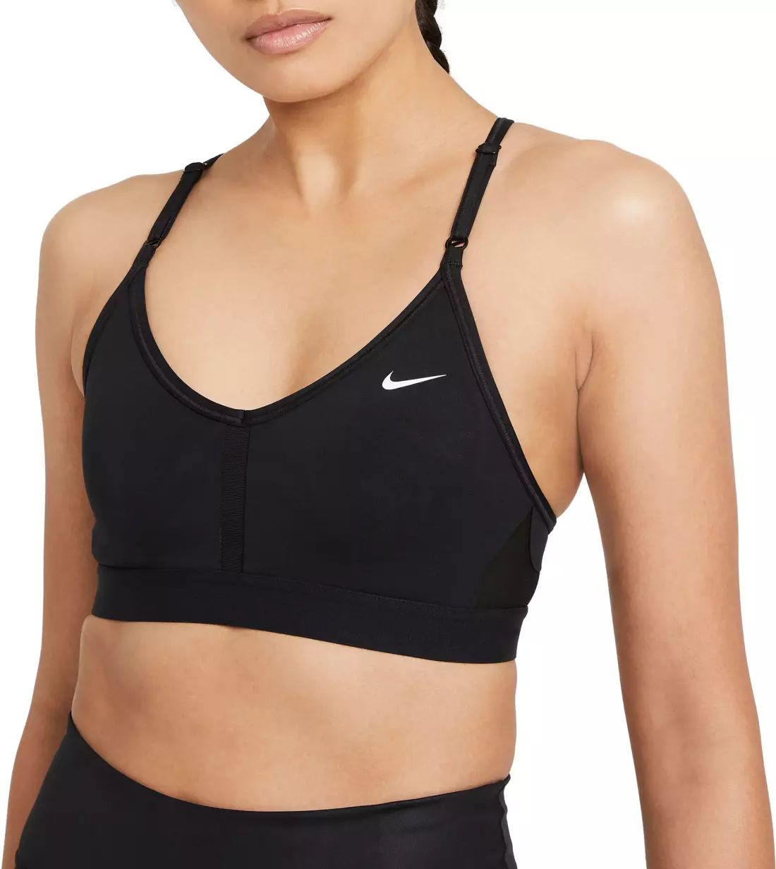 Nike Women's Dri-FIT Indy Light-Support Padded V-Neck Sports Bra | Dick's Sporting Goods