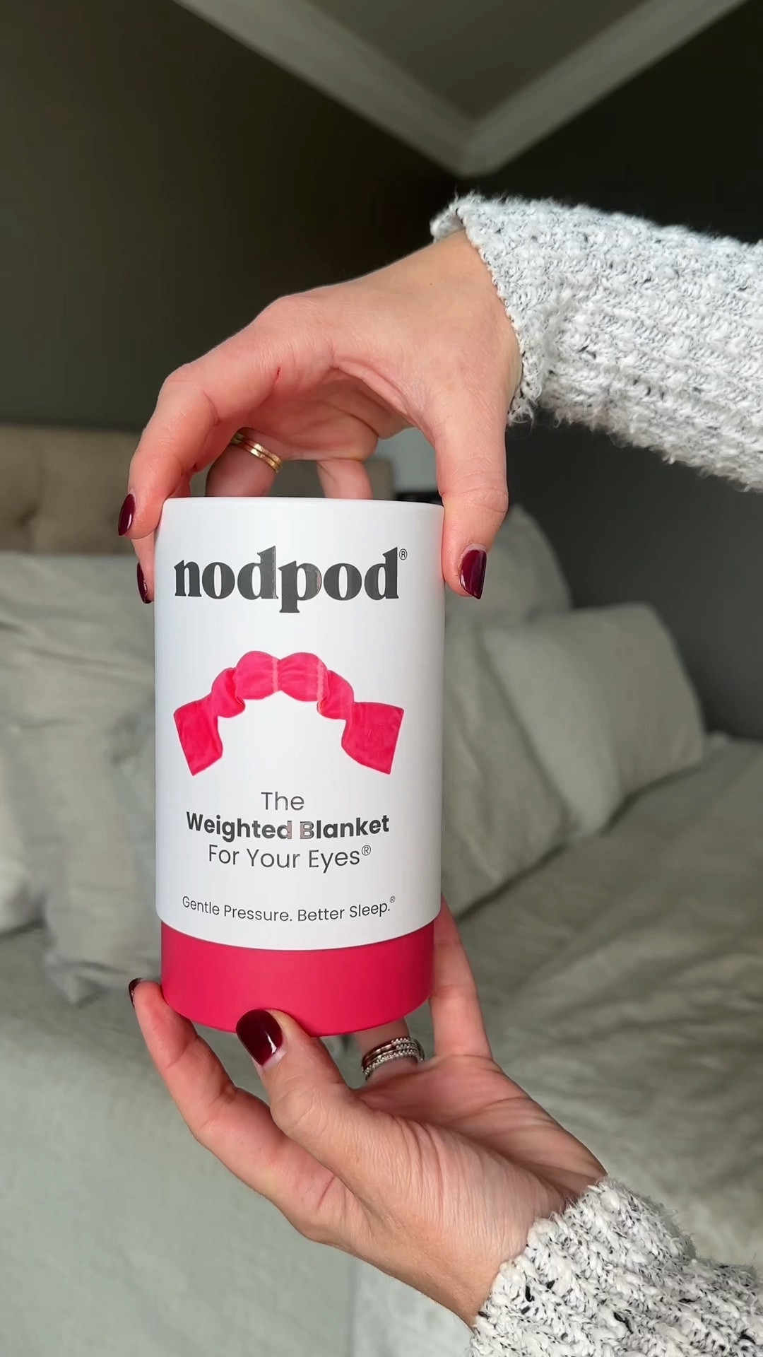 The most relaxing & therapeutic gift you can buy for yourself or someone else!Nodpod’s weighted blanket for your eyes! #ad 
Weighted blanket, eye mask, gift for friend, gift for MIL, gift for husband, husband gift ideas, MIL gift ideas, friend gift ideas 

#LTKfindsunder50 #LTKbeauty #LTKGiftGuide