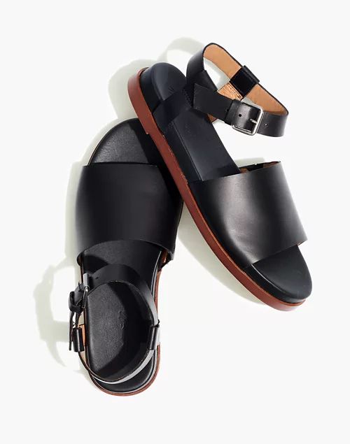 The Noelle Ankle-Strap Flat | Madewell