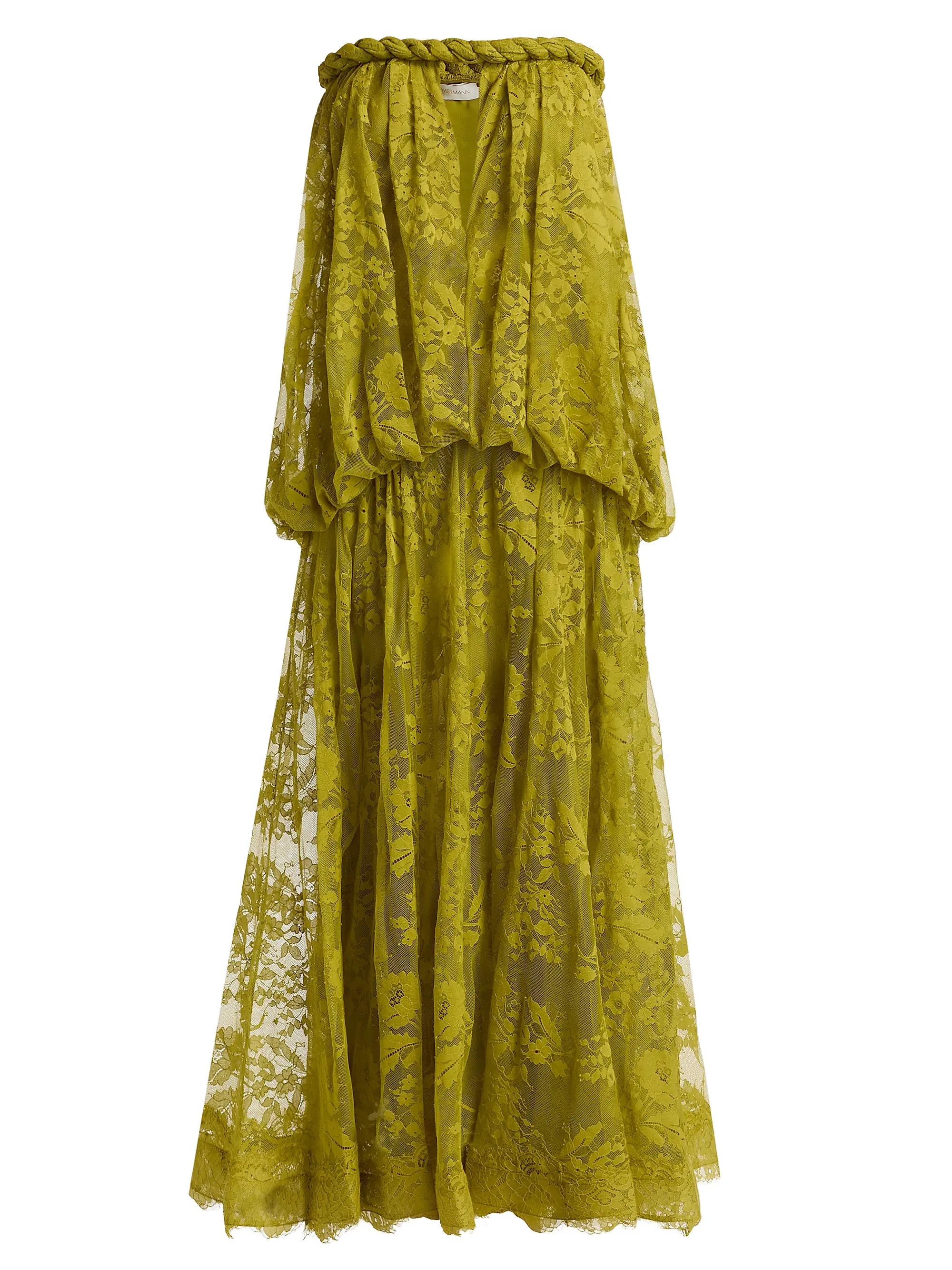 Luna Lace Bandeau Gown | Saks Fifth Avenue