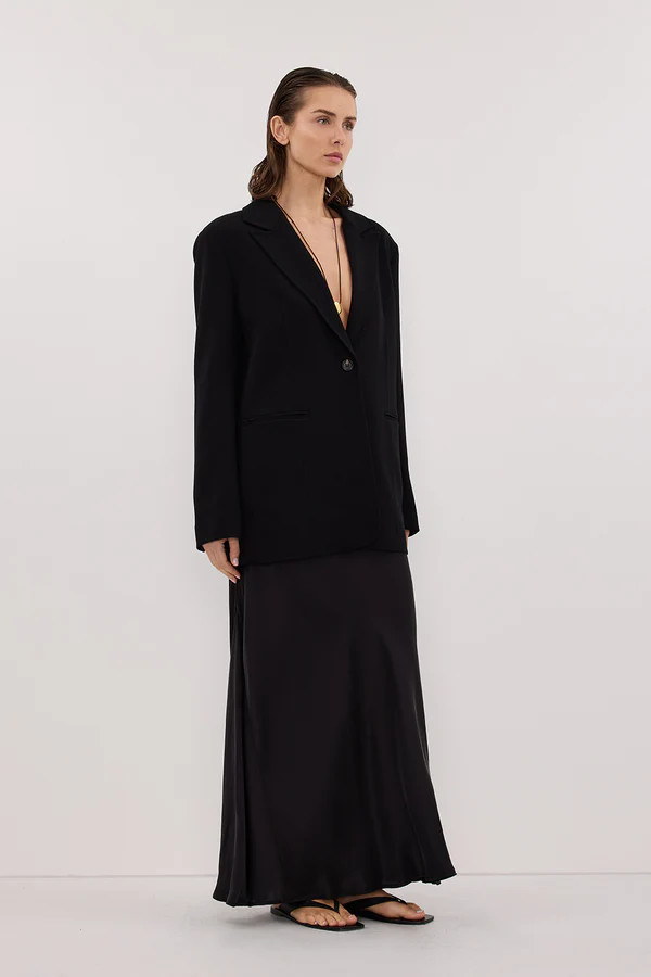 WESTWOOD BLACK BOYFRIEND BLAZER | DISSH