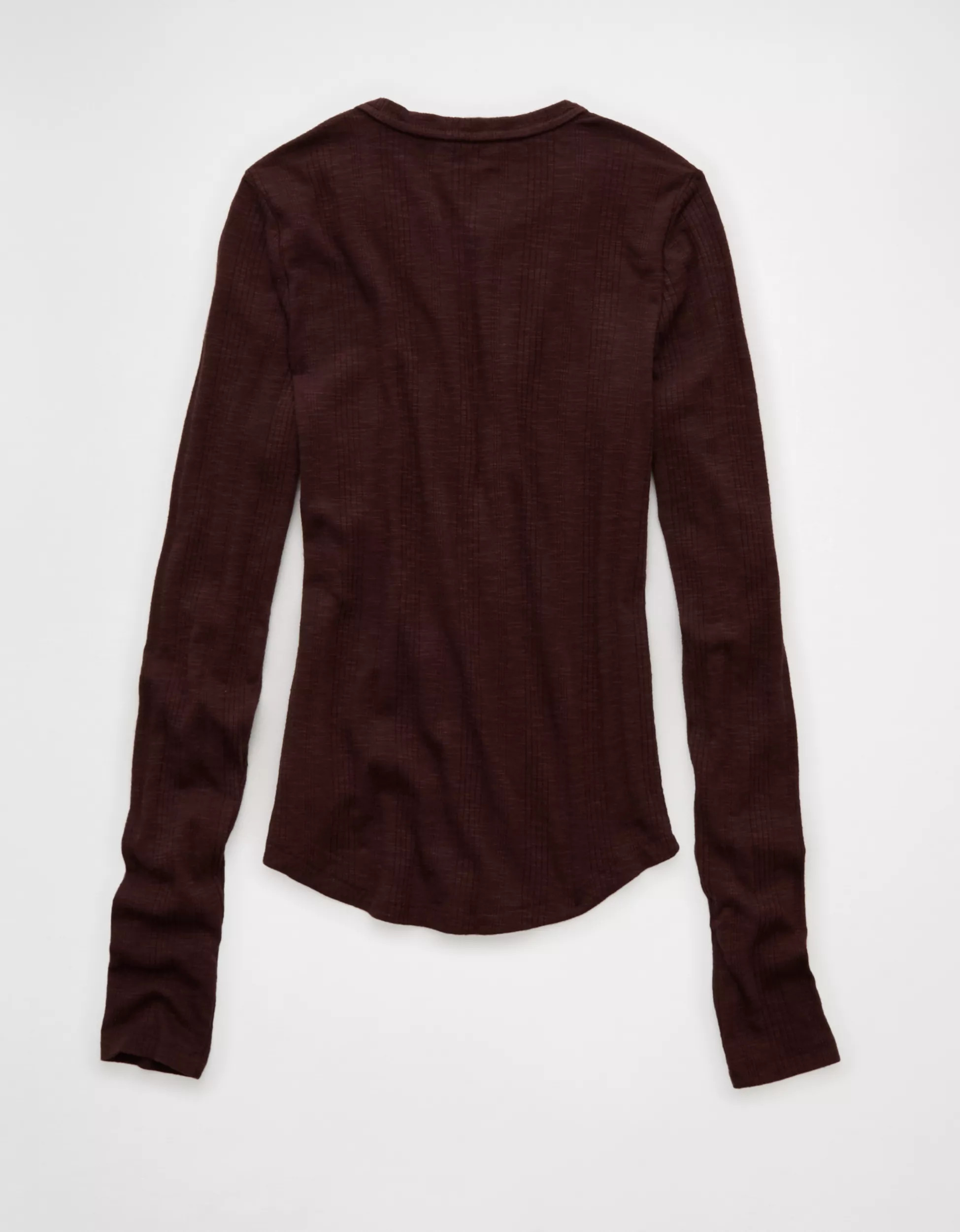AE Long Sleeve Henley T-Shirt | American Eagle Outfitters (US & CA)