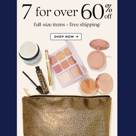 Tarte has a amazing sale going on right now! You get to pick 6 full sized products and a bag for only $65!3 

#LTKbeauty #LTKHoliday #LTKsalealert