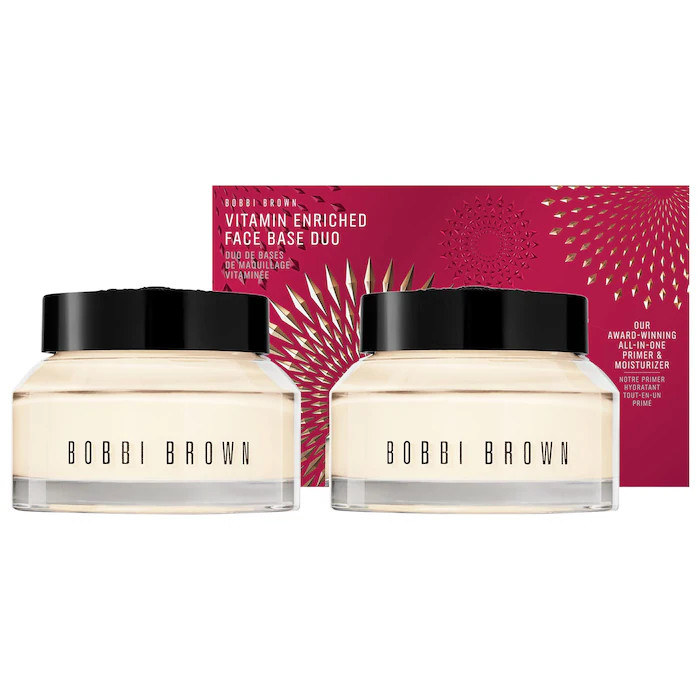 Vitamin Enriched Face Base Primer Moisturizer Duo Set with Vitamin C + Hyaluronic Acid  - Bobbi B... | Sephora (US)