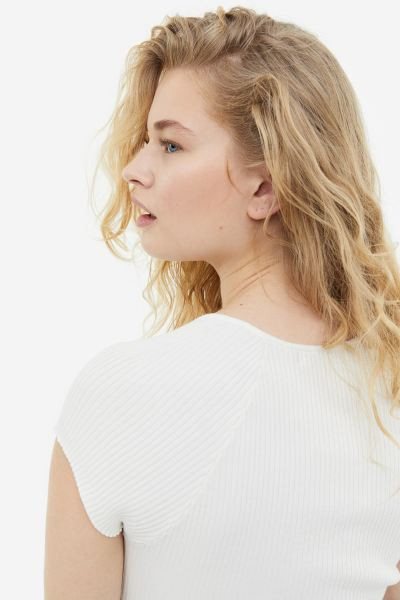 Rib-knit Top | H&M (US + CA)