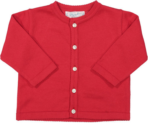 Holiday Red Knit Cardigan | Feltman Brothers