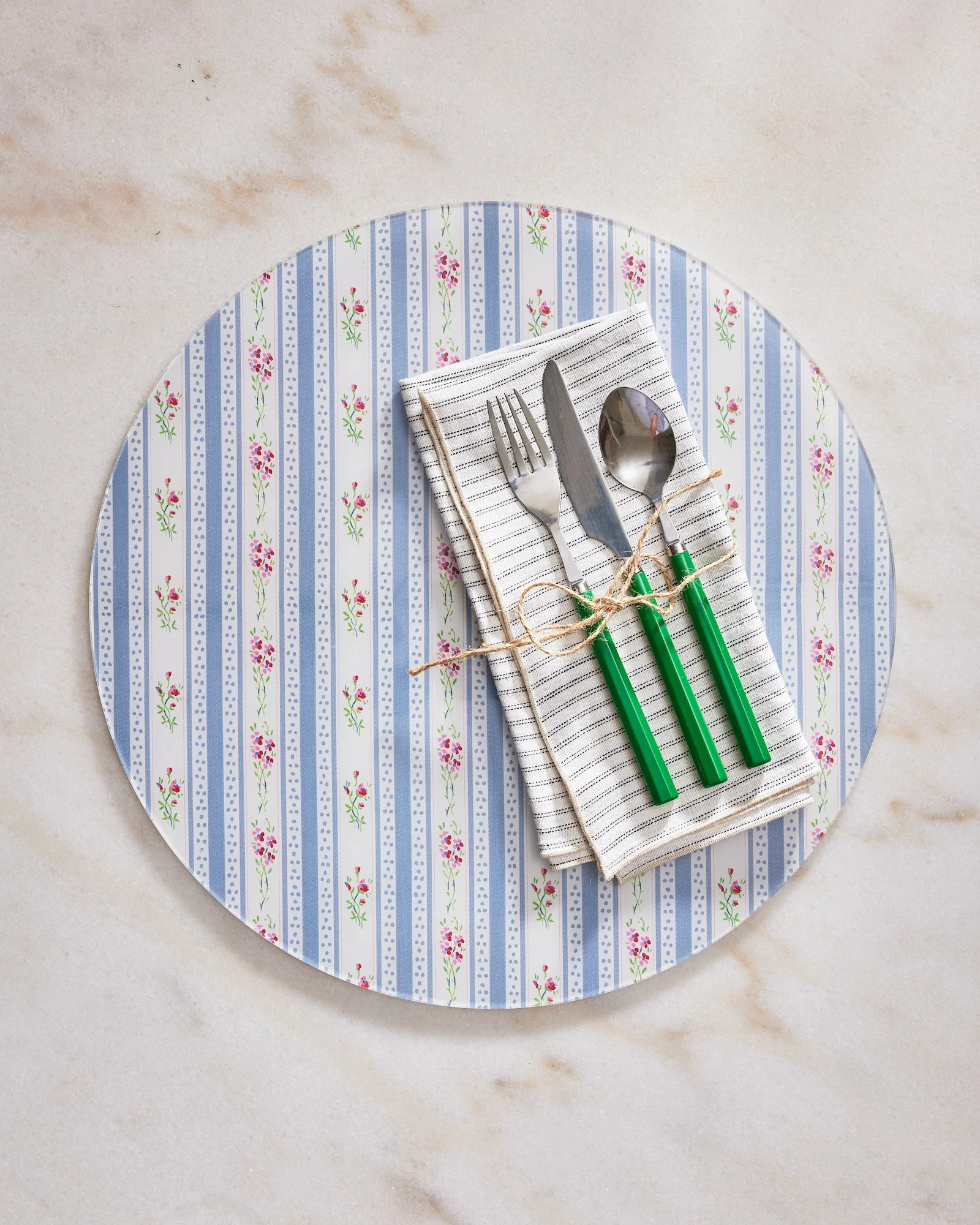 James Vintage Stripe Placemat | Proper Table Co.