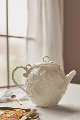 Luciana Stoneware Teapot | Anthropologie (US)