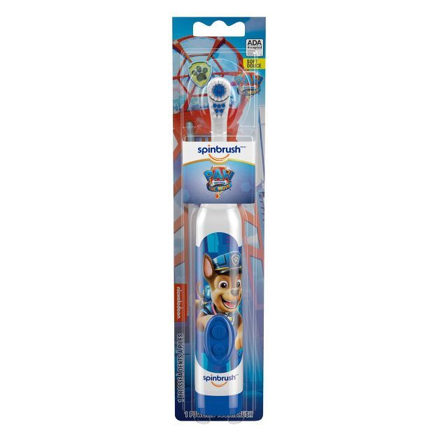 Spinbrush Paw Patrol Kids Electric Battery Toothbrush - 1ct - Characters May Vary | Target