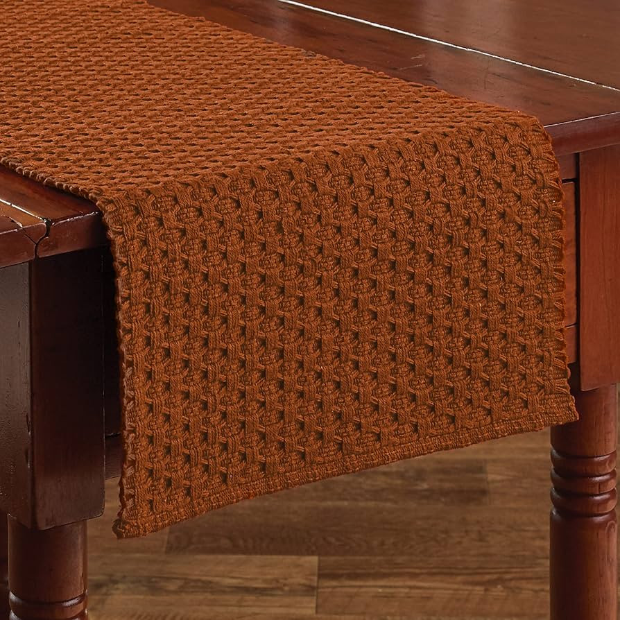 Park Designs Terracotta Chadwick Table Runner | Amazon (US)