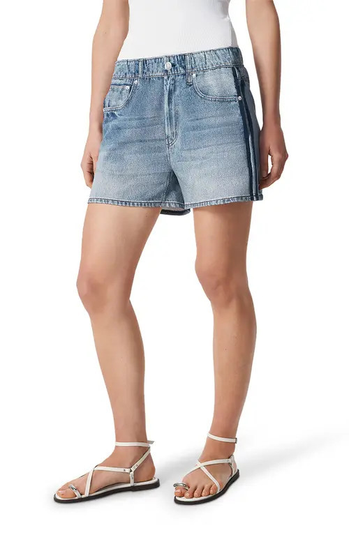 rag & bone rb Miramar Cotton Terry Track Shorts in Coney at Nordstrom, Size Xx-Small | Nordstrom