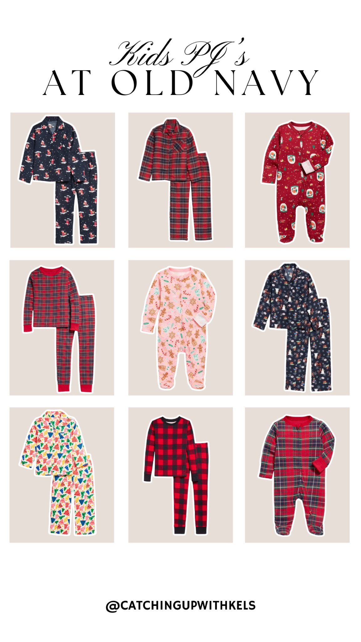 Holiday PJ season is here! 🎄✨ These adorable kids' pajamas from Old Navy are perfect for cozy mornings and festive evenings. From classic plaids to fun holiday prints, there’s something for everyone! Grab these affordable sets while they last—perfect for family matching moments or gifting! 🖤 Tap to shop! #OldNavyStyle #HolidayPajamas

#LTKKids