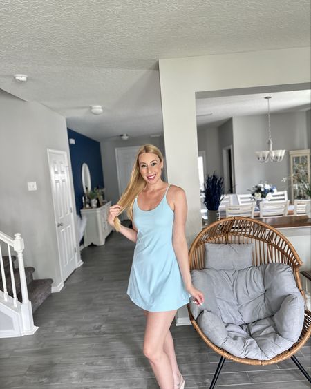 Halara Athleisure Dress
💎 it has shorts underneath so you can wear it for work or play
🩵 it has pockets for cellphone or lip gloss 
💙 wearing size small 

#LTKStyleTip #LTKFindsUnder50 #LTKActive