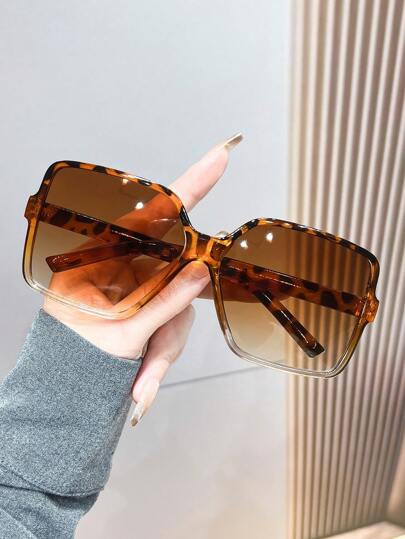 1pc Fashionable Oversized Y2K Style Personality Fashion Glasses, Suitable For Photography, Driving, Beach Fashion Glasses | SHEIN