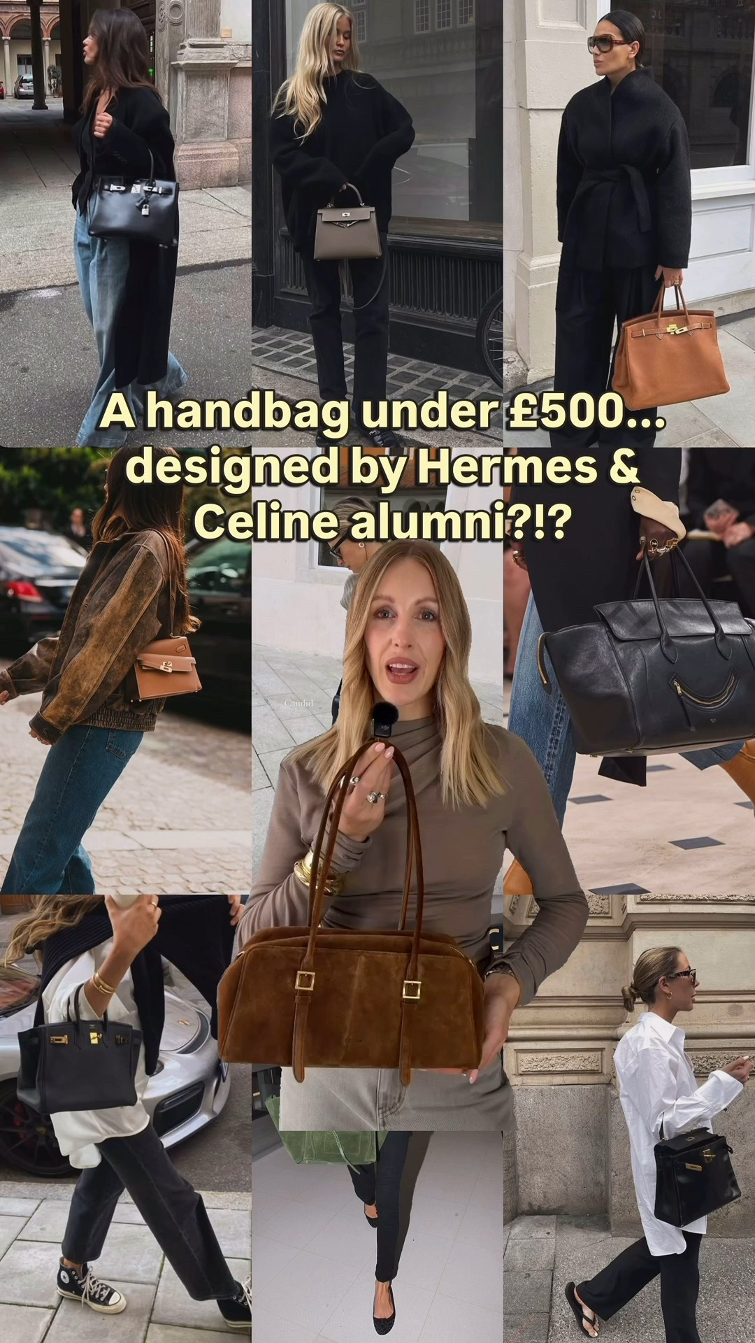 Luxury handbag under £500 - east west handbag - brown suede bag - Fabrique - use code CHARLOTTE20 for a discount off my bag and also my grey wide leg jeans, merino wool knit, argyle knitted cardigan and cashmere scarf coat! autumn trends 2025 

#LTKbag #LTKautumn #LTKuk