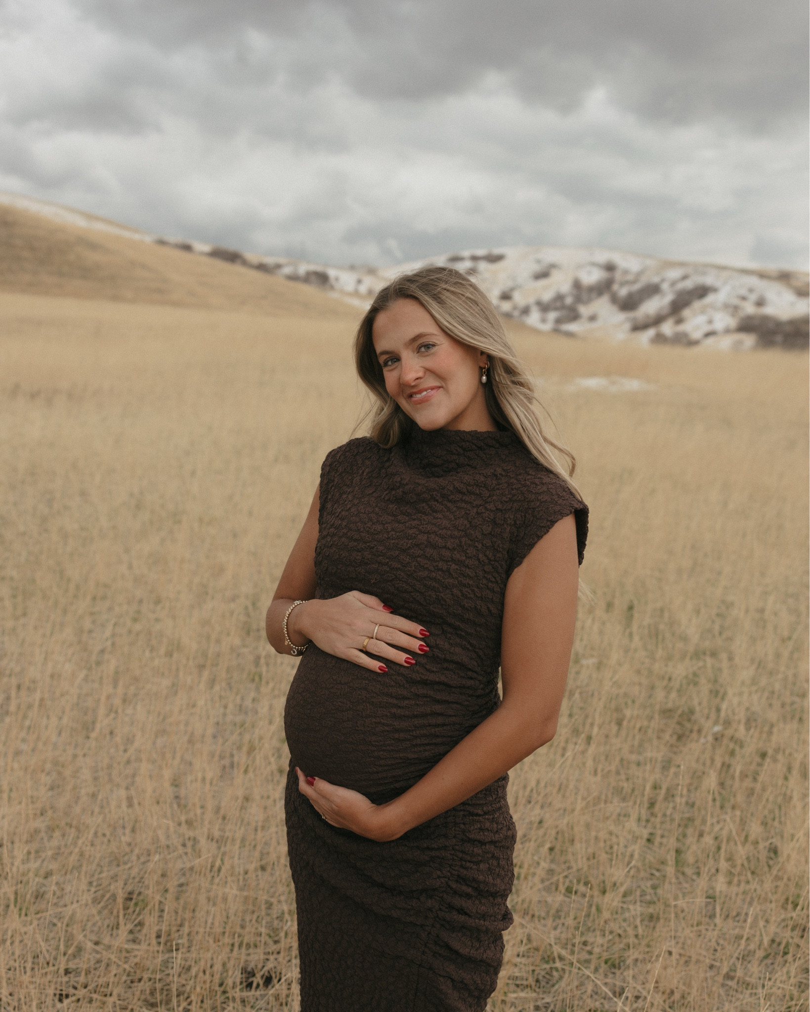 Not a maternity dress but it is stretchy ;) 

#LTKFamily #LTKHoliday #LTKWedding