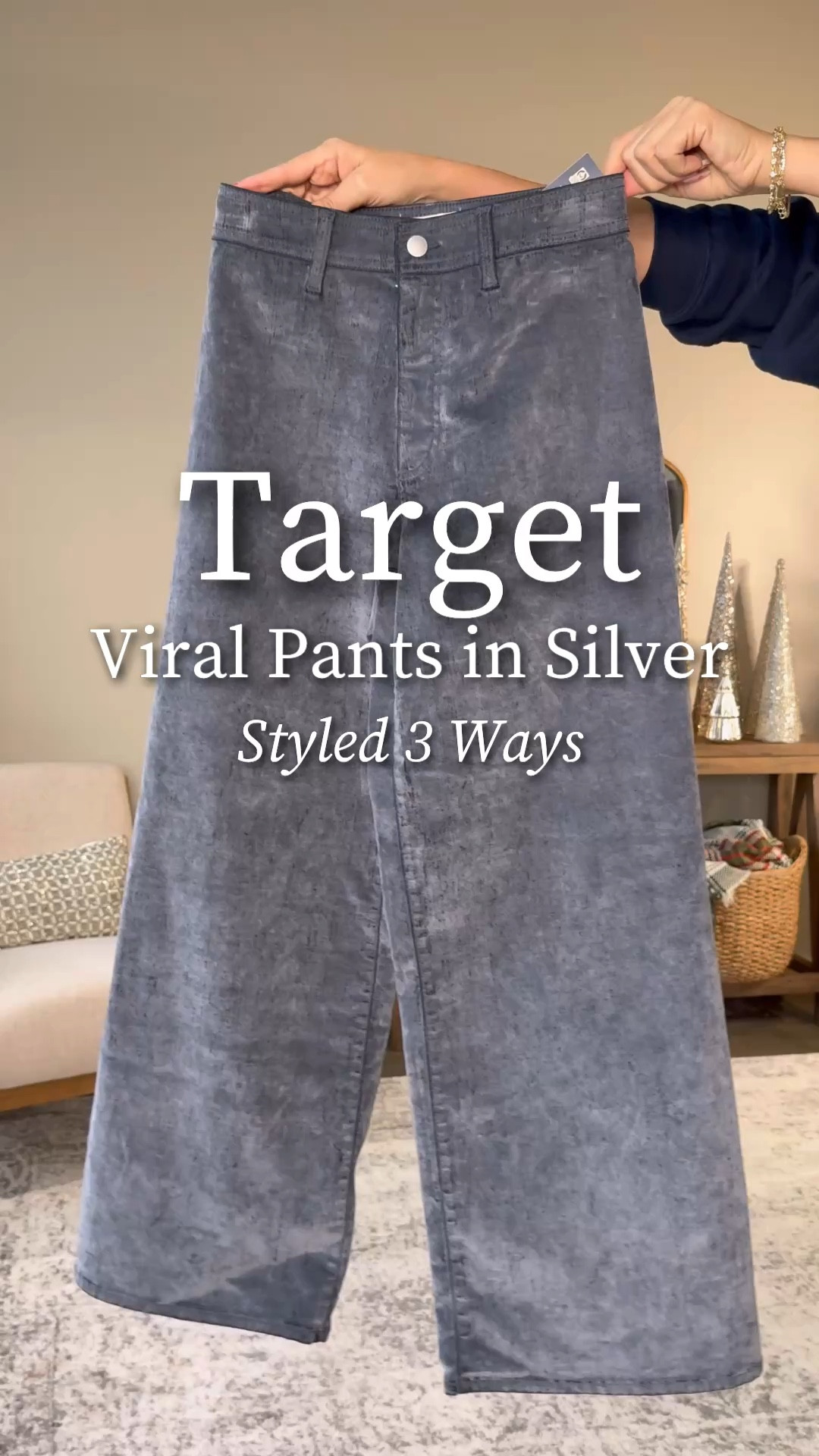 Target viral wide leg ankle pants now in great!  
Sized up to a size 4 
Tops are all a small 


#LTKU #LTKWatchNow #LTKFindsUnder50 

#LTKWatchNow #LTKU #LTKOver40