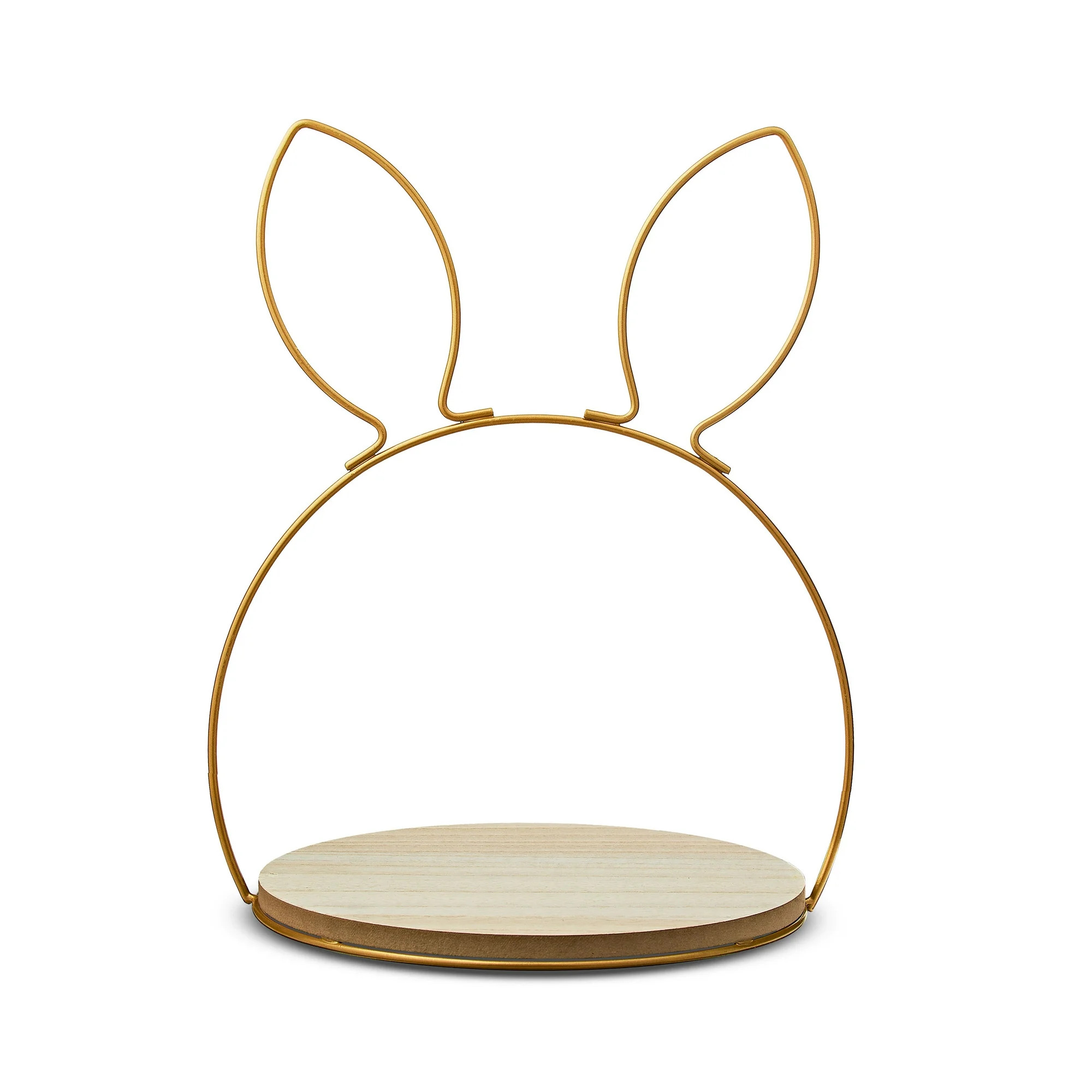 Easter Gold Wire Bunny Stand, 12 in, by Way To Celebrate | Walmart (US)