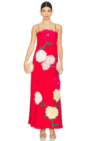 ELLIATT Buttercup Maxi Dress in Red from Revolve.com | Revolve Clothing (Global)