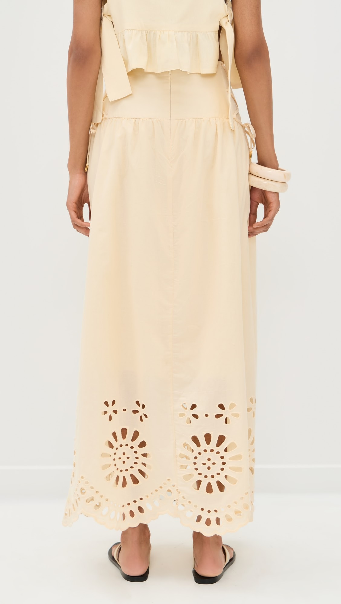 Laser Cut Maxi Skirt | Shopbop