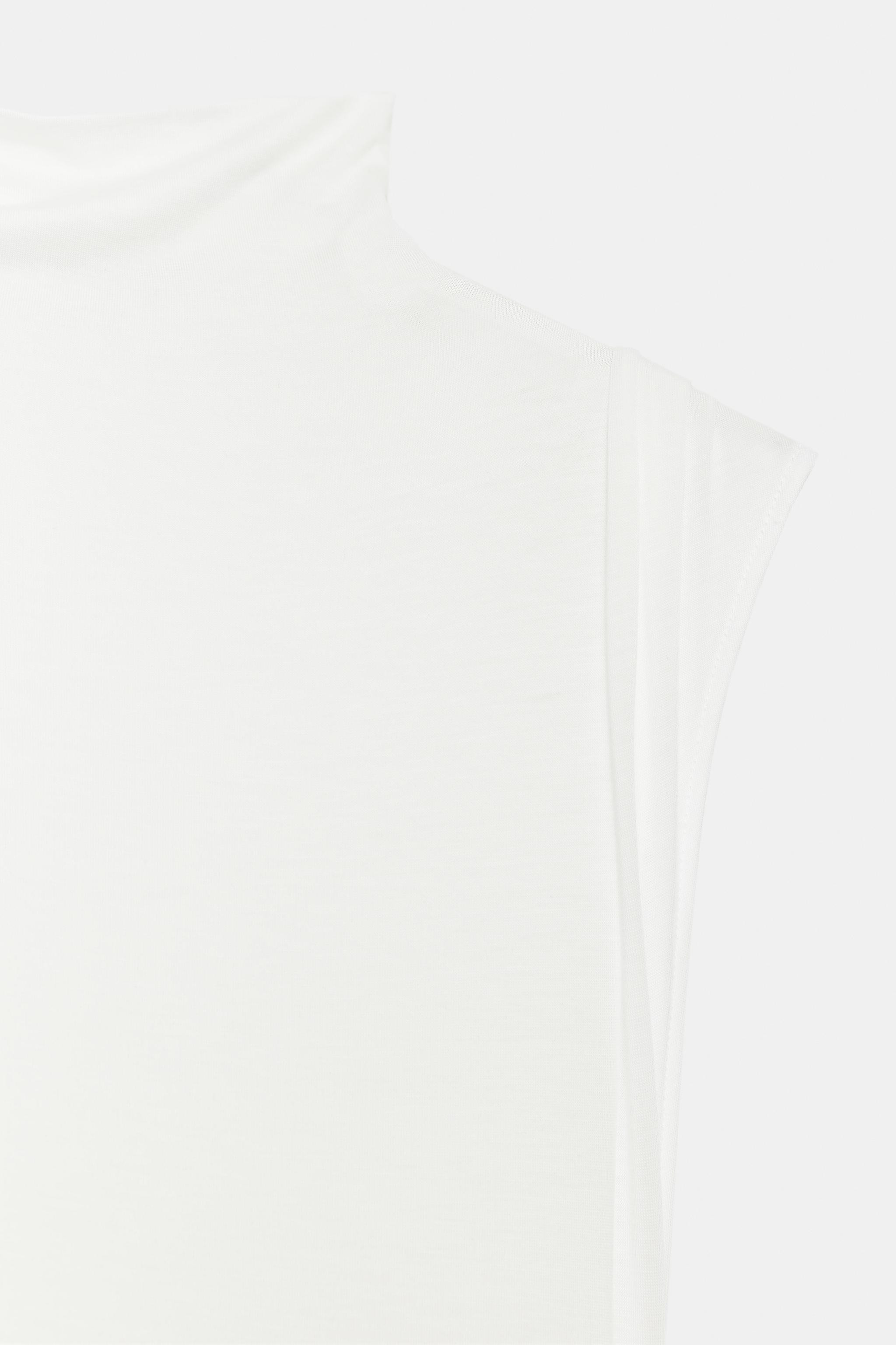 ASYMMETRIC DRAPED TOP | Zara US