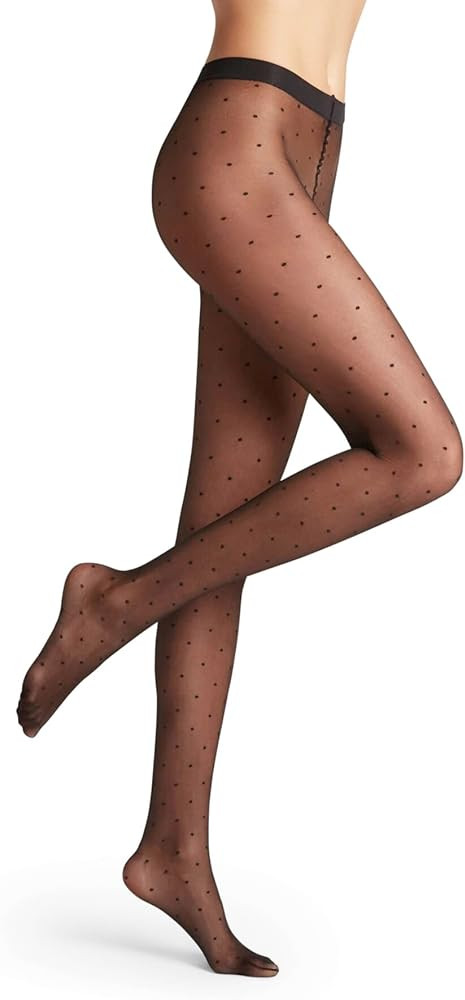 FALKE Women's Dot Tights, Ultra Sheer 15 Denier, Dot Pattern, Trendy Stockings, 1 Pair | Amazon (US)