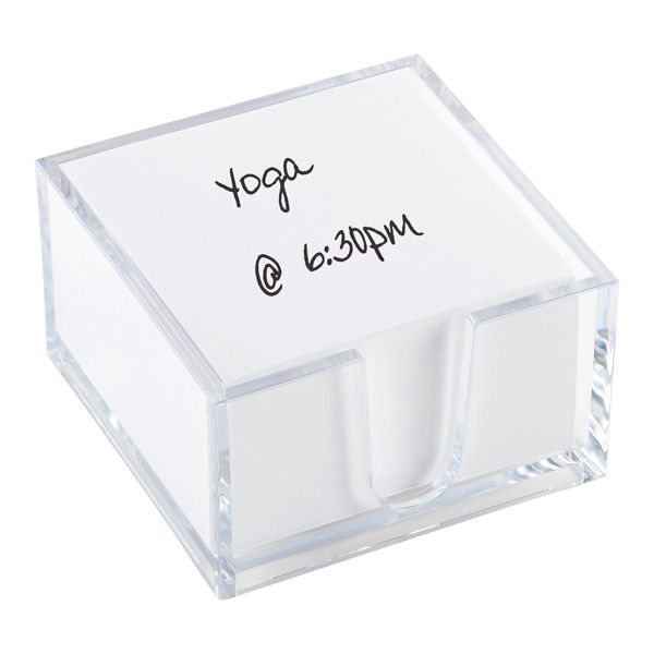 Palaset Palaset Memo Block Clear | The Container Store