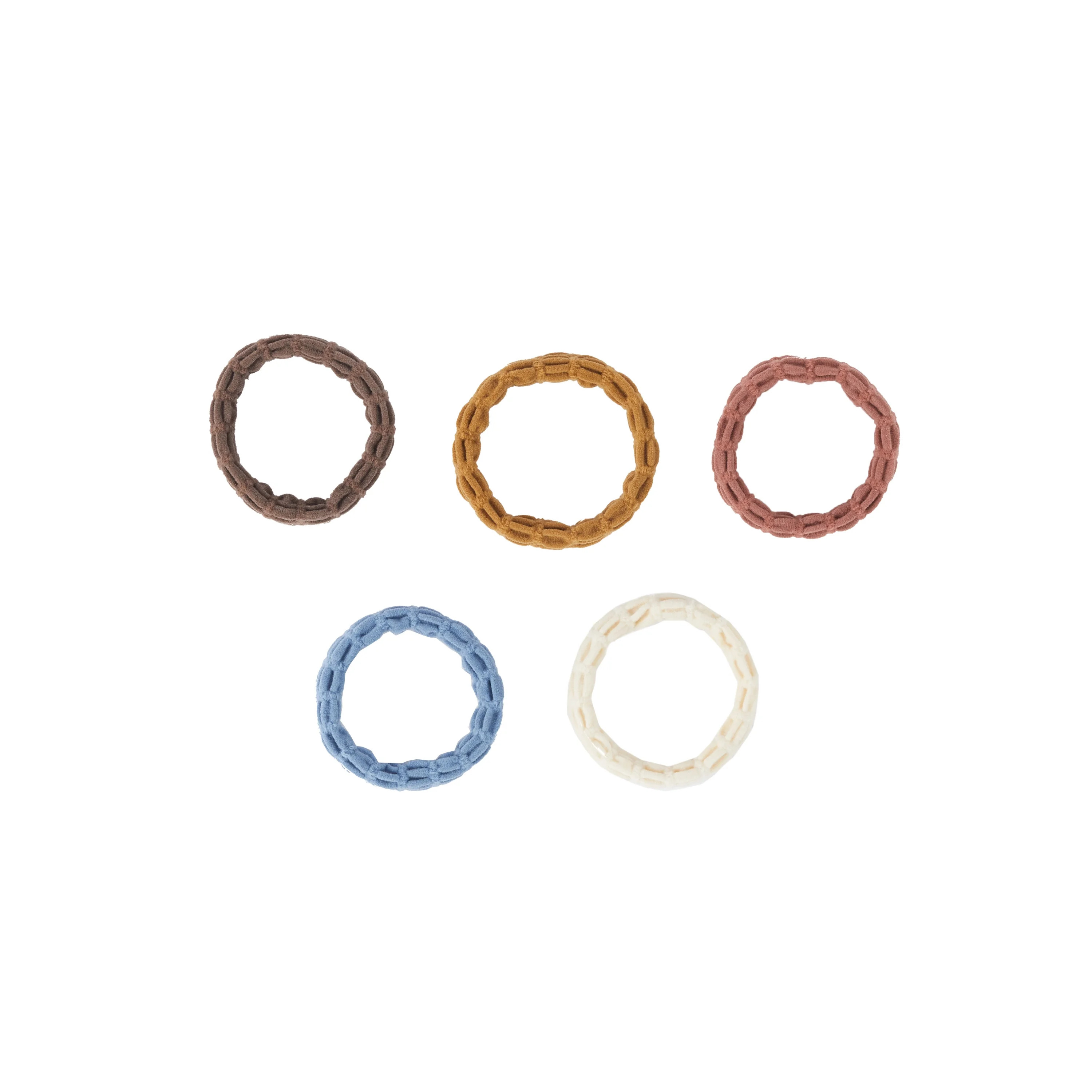 Hairitage Mesh Hair Ties – Fall colors, 5PC | Walmart (US)