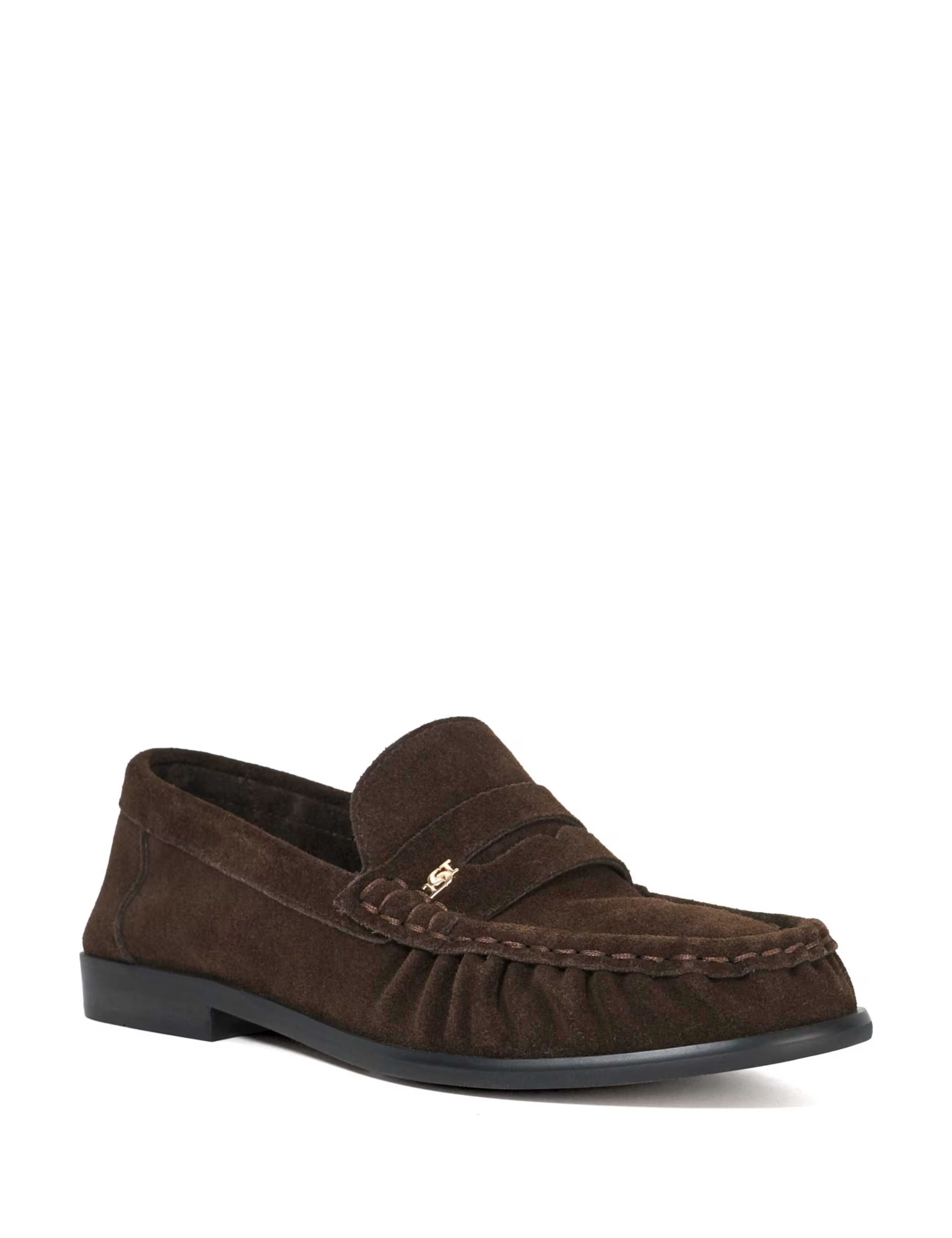 Suede Ruched Detail Loafers | Marks & Spencer (UK)