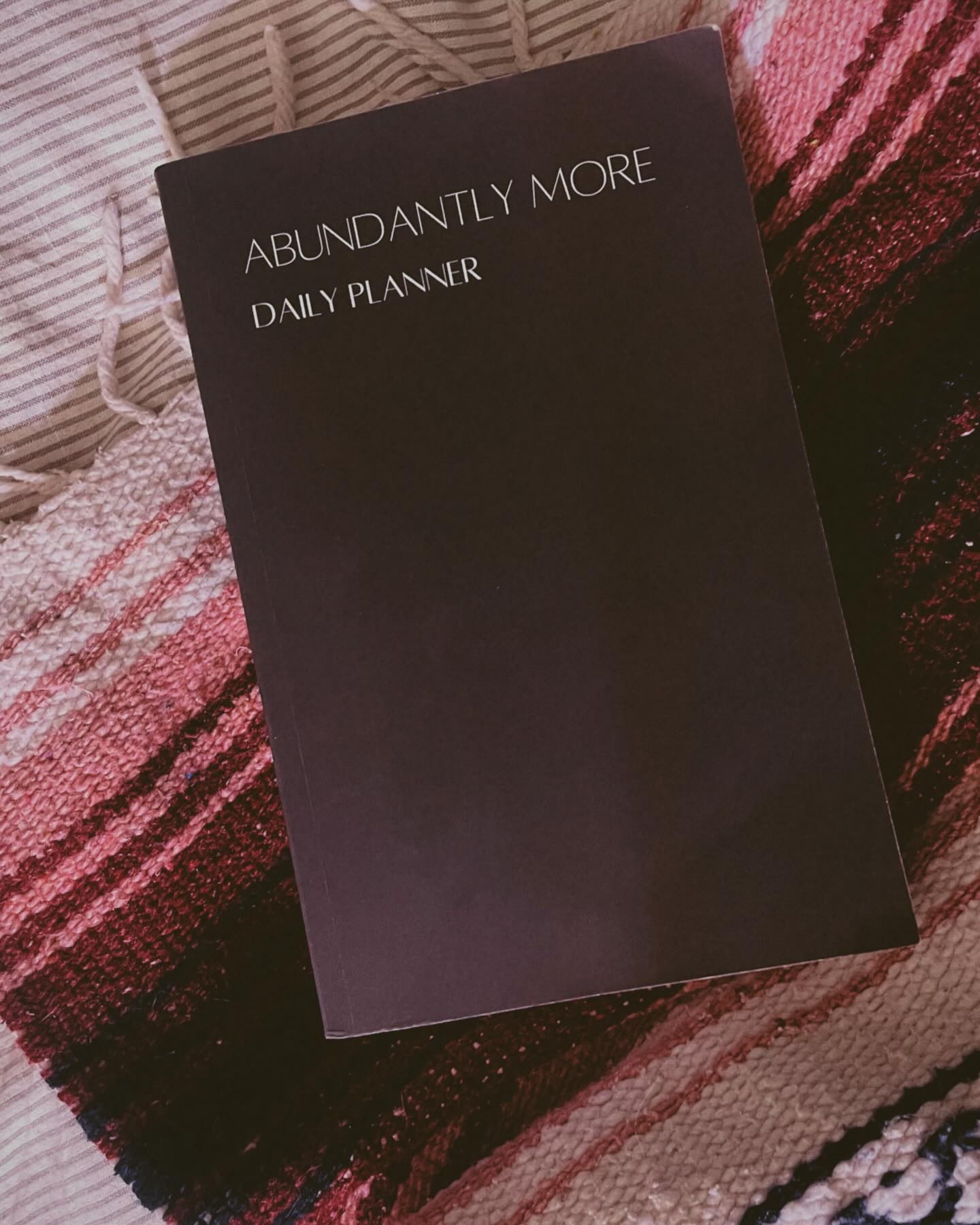 Journal aesthetic ✨

Because it is July and that means we are halfway through the year. It’s also the time to start a new 6 month daily journal. 📓 

When I became a mom I needed to simplify my journal and planner. I decided to combine it into one and create my own daily planner and journal. 

Enter the Abundantly More Daily Planner. 

I wanted spaces to reframe my inner thoughts everyday, write down what I am thankful for, time block my day, meditate on a quote or scripture, track my habits, goals, water and sleep. 

That’s what the Abundantly More Daily Planner does. And I truly have used it everyday since I created it. 🤍

If you need a way to track your goals, become emotionally healthy while keeping track of your schedule, the Abundantly More Daily Planner is for you. 🙌🫶 

You can visit www.hannahlynnmiller.com/abundantly-more-planner to order yours ✨