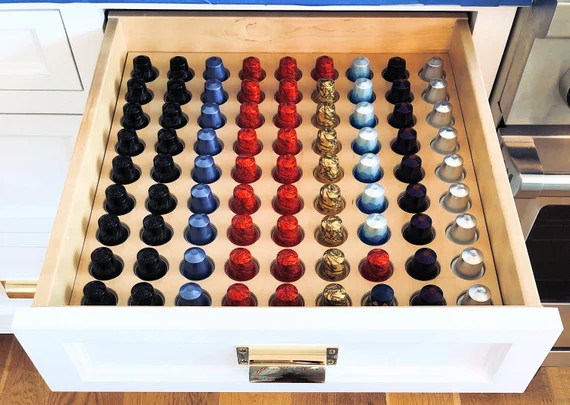 NESPRESSO ORIGINAL POD Organizer Drawer Insert  Custom Made | Etsy | Etsy (US)