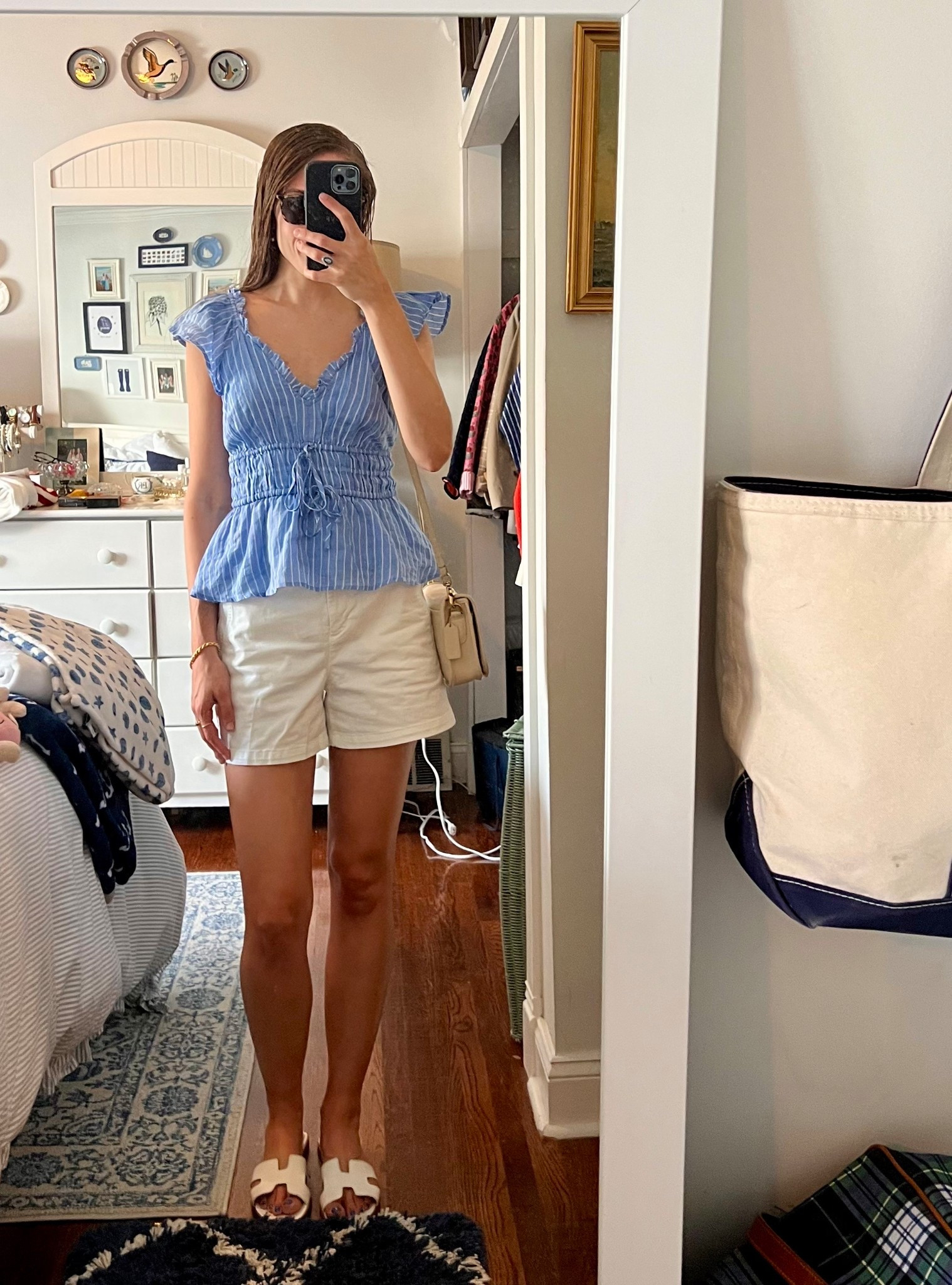 Jcrew, preppy, vintage coach, summer outfit

#LTKShoeCrush #LTKItBag #LTKFindsUnder100