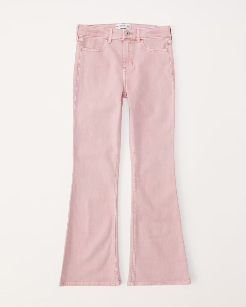 high rise flare jeans | Abercrombie & Fitch (US)