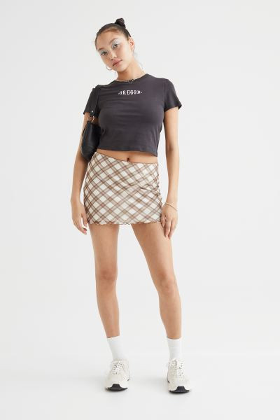 Mesh mini skirt | H&M (UK, MY, IN, SG, PH, TW, HK)