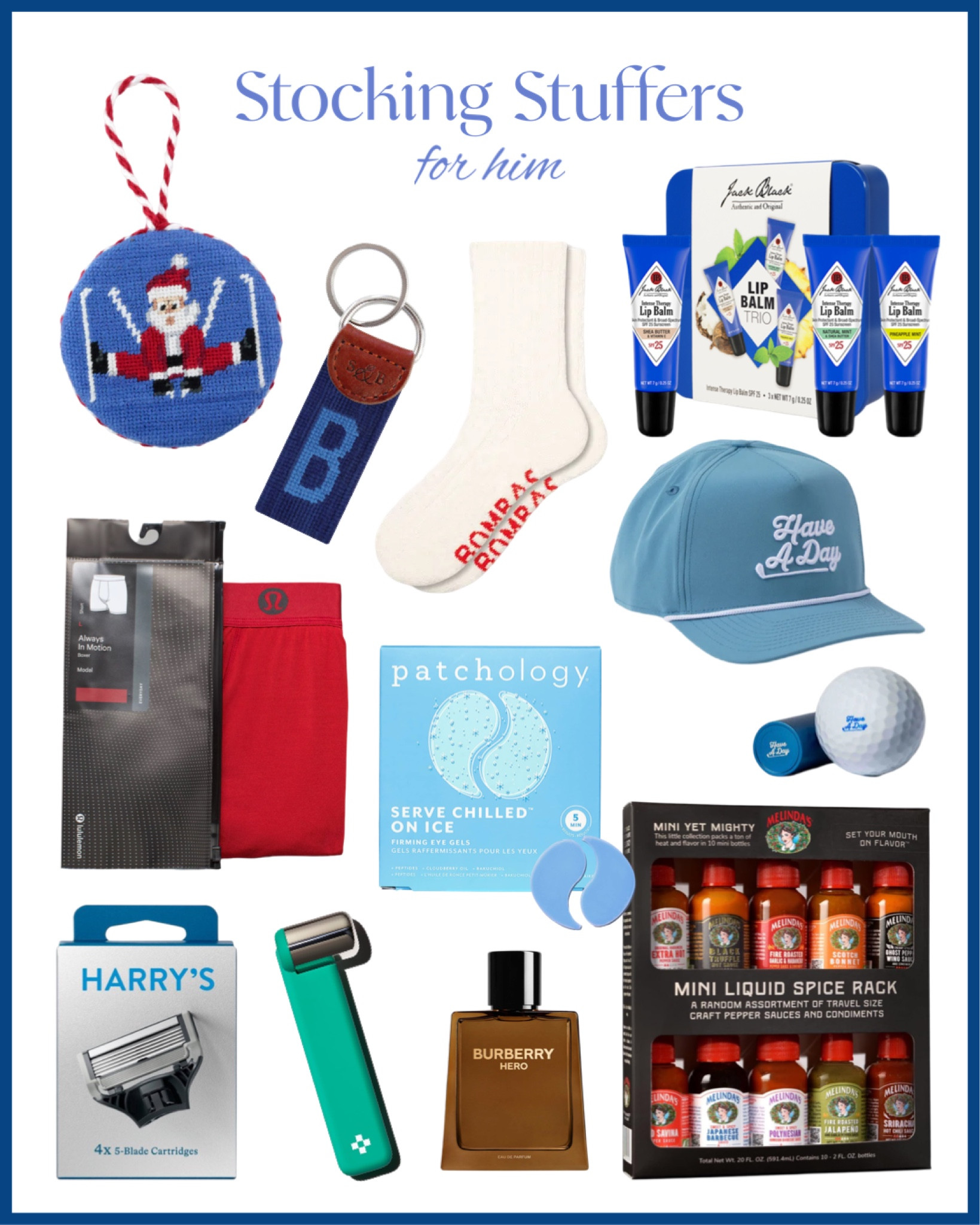 Needlepoint in the picture is Smathers and Branson! So many good picks that are useful and fun! Stocking stuffers for the man in your life

#LTKGiftGuide #LTKSeasonal #LTKHoliday