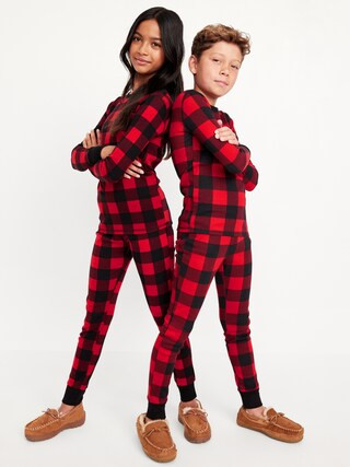 Gender-Neutral Graphic Snug-Fit Pajama Set for Kids | Old Navy (CA)