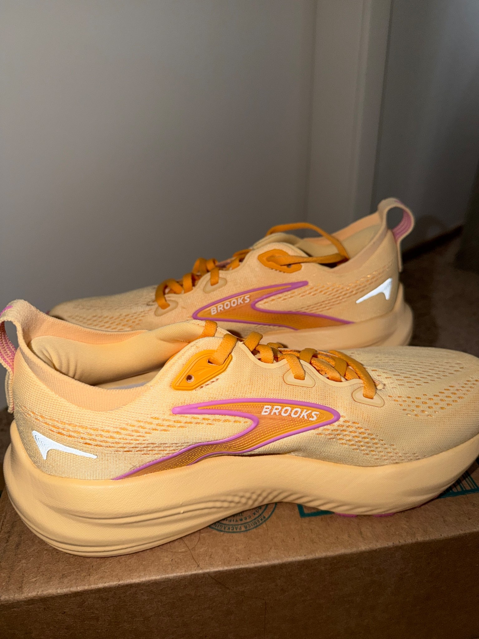 Running shoes 

Brooks glycerin 22 

Love these to run in! They’re so comfortable! 