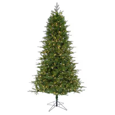 Holiday Living 7.5-ft Spruce Pre-Lit Artificial Christmas Tree with 700 Multi-Function Multicolor... | Lowe's