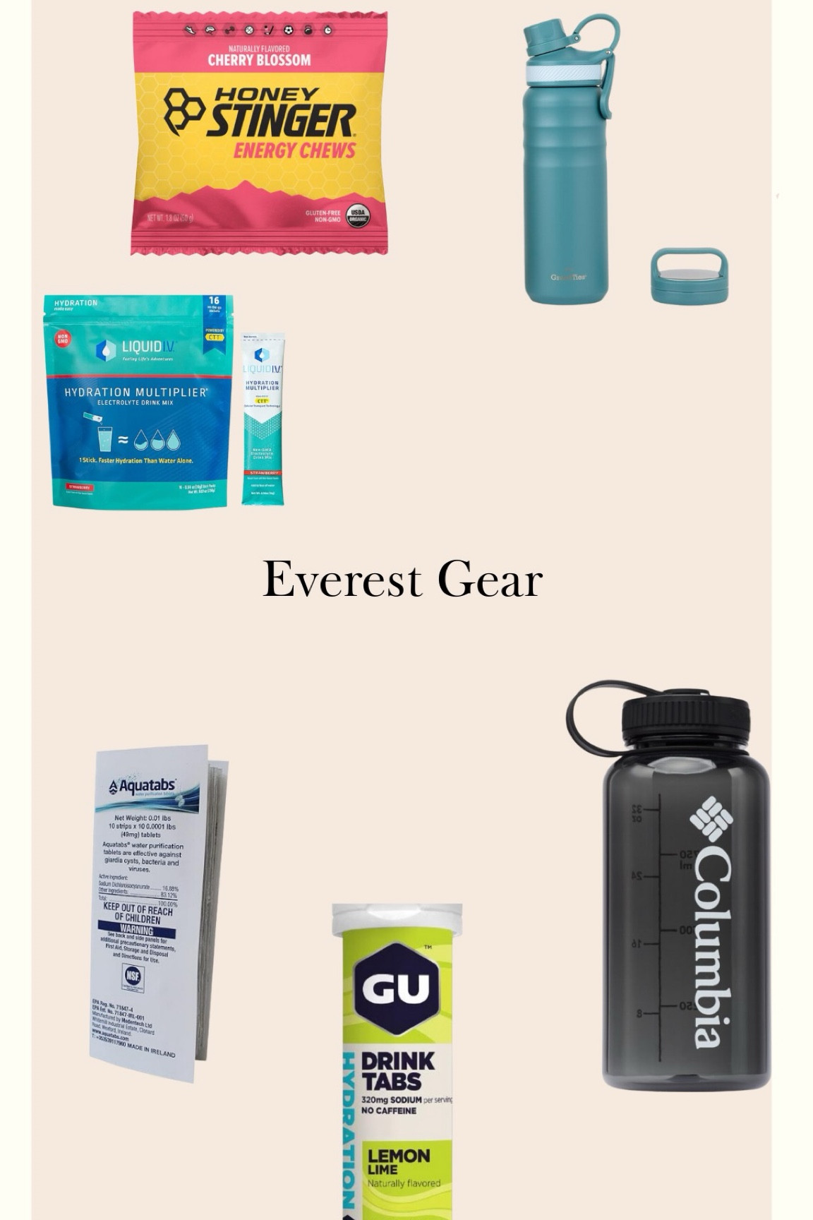 Water!!! The only way I survived on this trip was with these essentials!! 

#LTKActive #LTKtravel #LTKU