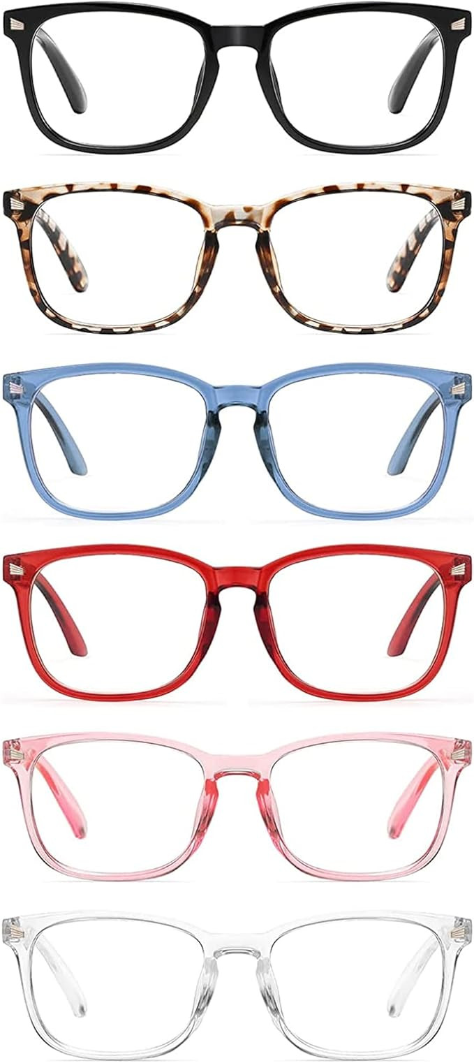 CCVOO Reading Glasses for Women/Men, Eyeglasses, Blue Light Readers for Women/Men, Computer Eye G... | Amazon (US)