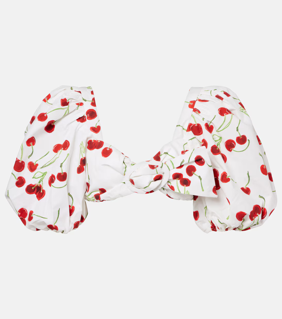 Printed cotton bandeau top | Mytheresa (US/CA)