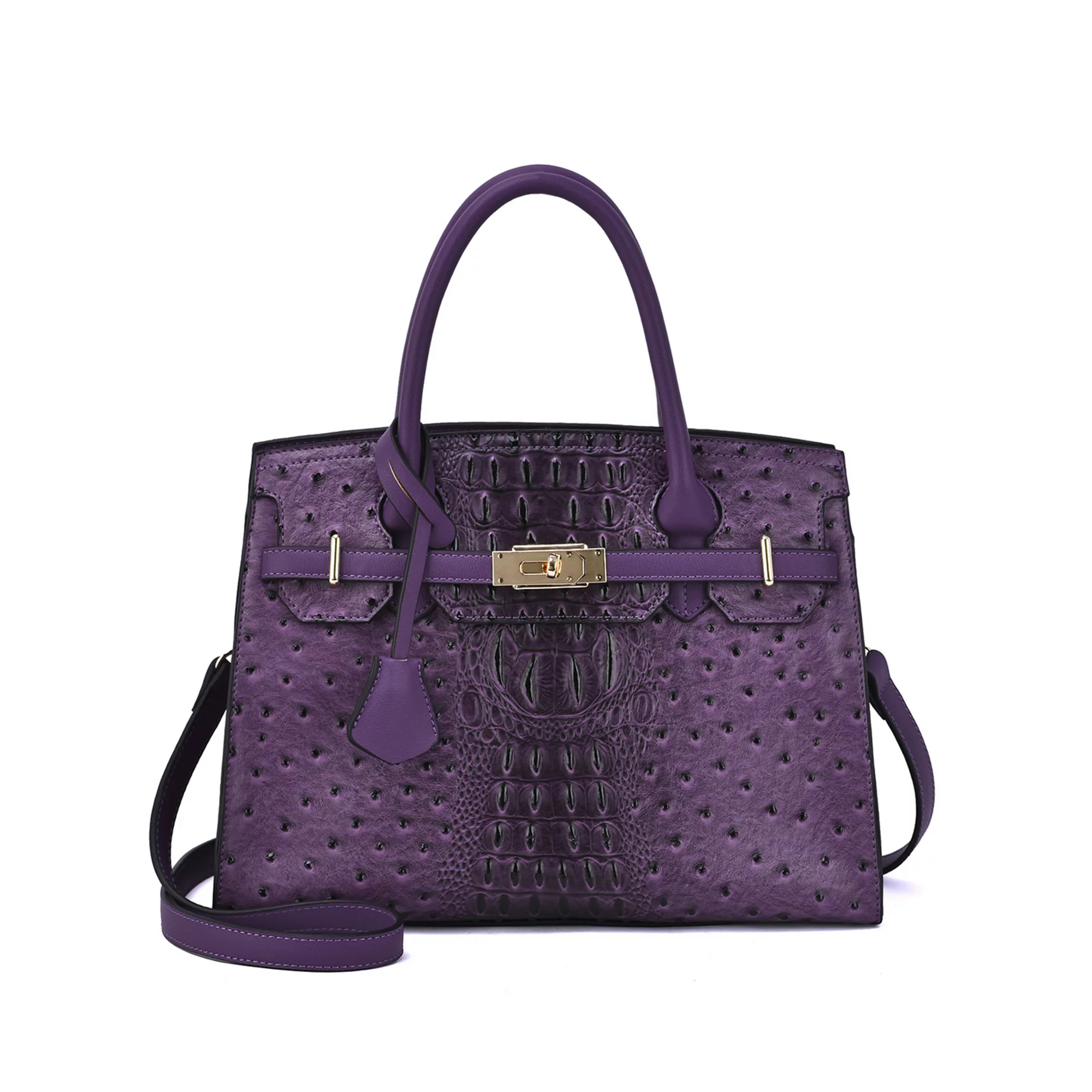 Mellow World Virginia Ostrich Pattern Satchel Bag | Kohl's