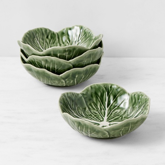 Bordallo Pinheiro Cabbage Cereal Bowls | Williams-Sonoma