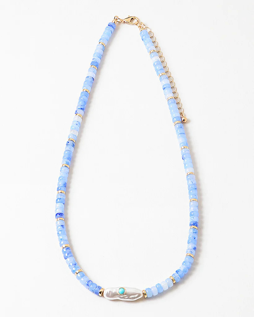 Blue Lagoon Pearl Necklace | Erin McDermott Jewelry