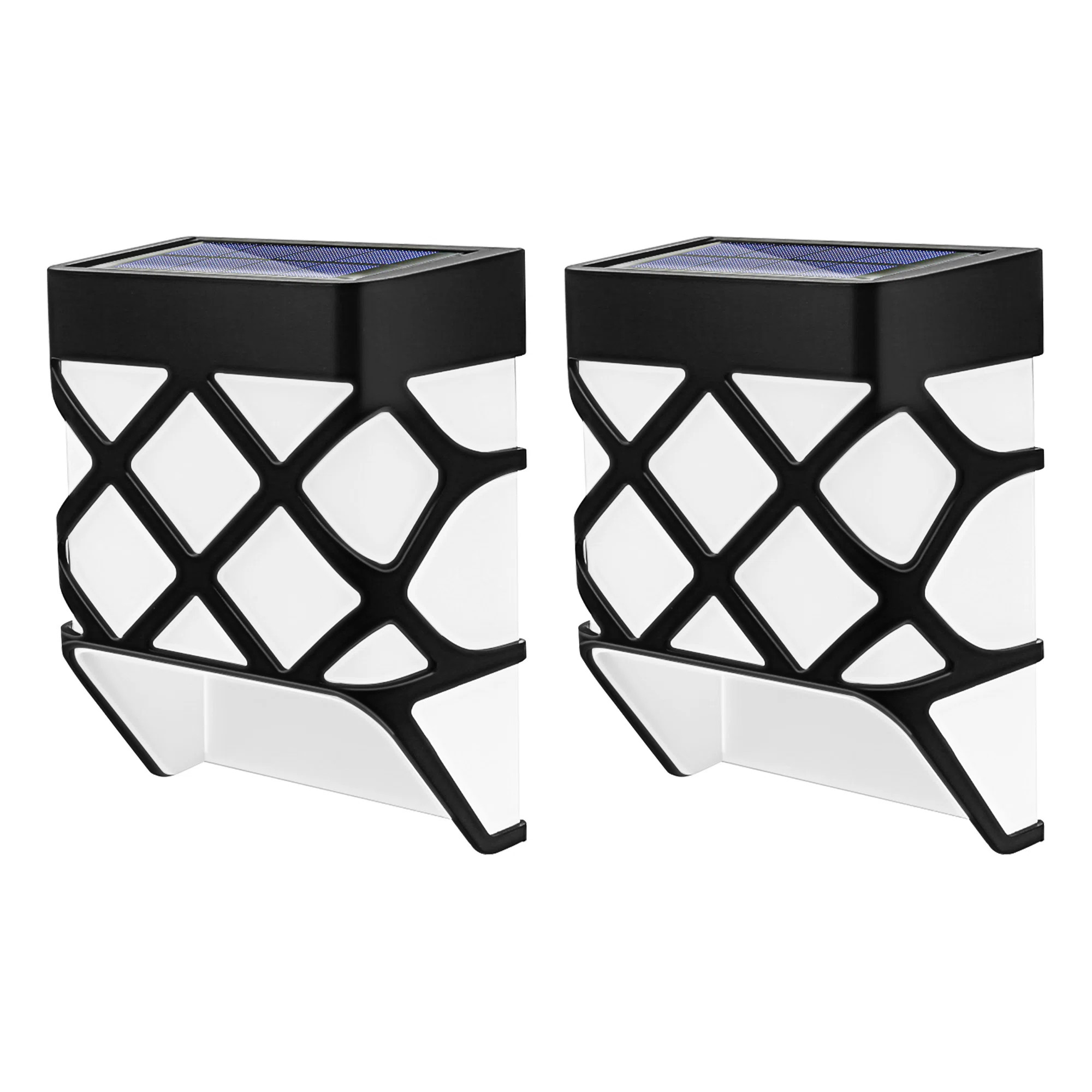 4'' Solar Powered Integrated LED Color Changing Outdoor Lantern (Set of 6) | Wayfair North America