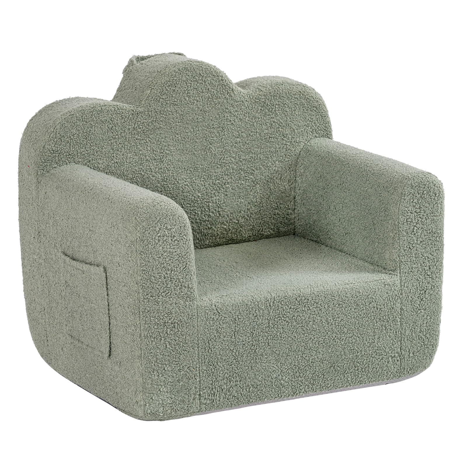 Tiita Kids Couch Plush Toddler Chair, Cloud-Like Glow in The Dark Kids Sofa Toddler Reading Chair... | Amazon (US)