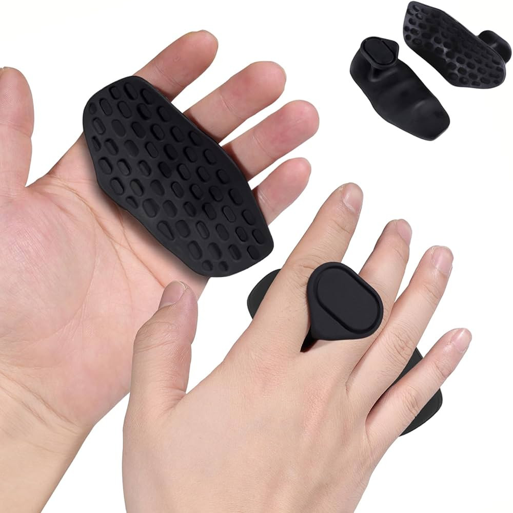 Anti-Slip Workout Grips - Ergonomic Rubber Hand Protector Gloves for Weight Lifting, Pull-Ups, Gy... | Amazon (US)